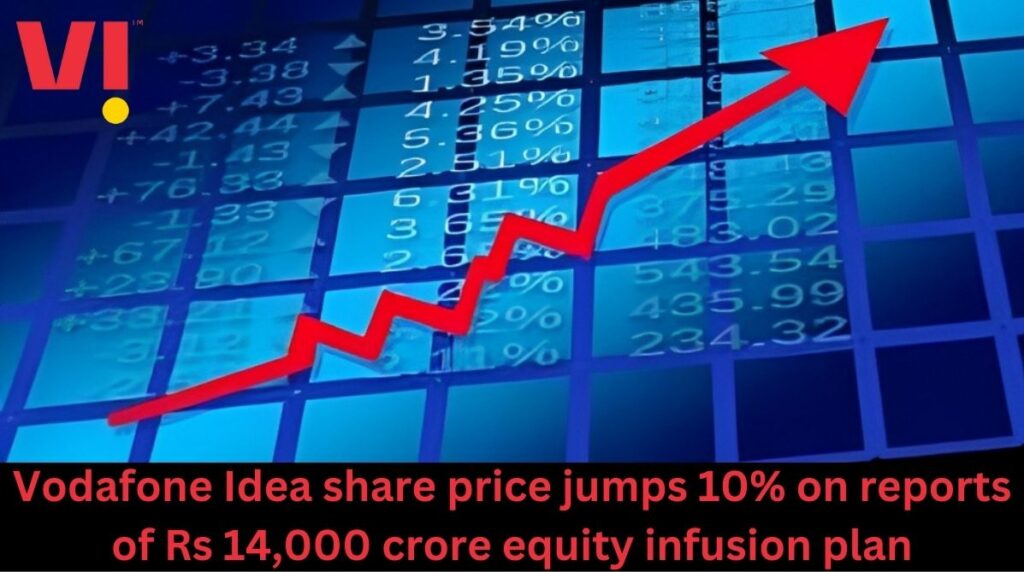 Vodafone Idea share price jumps 10% on reports of Rs 14,000 crore equity infusion plan